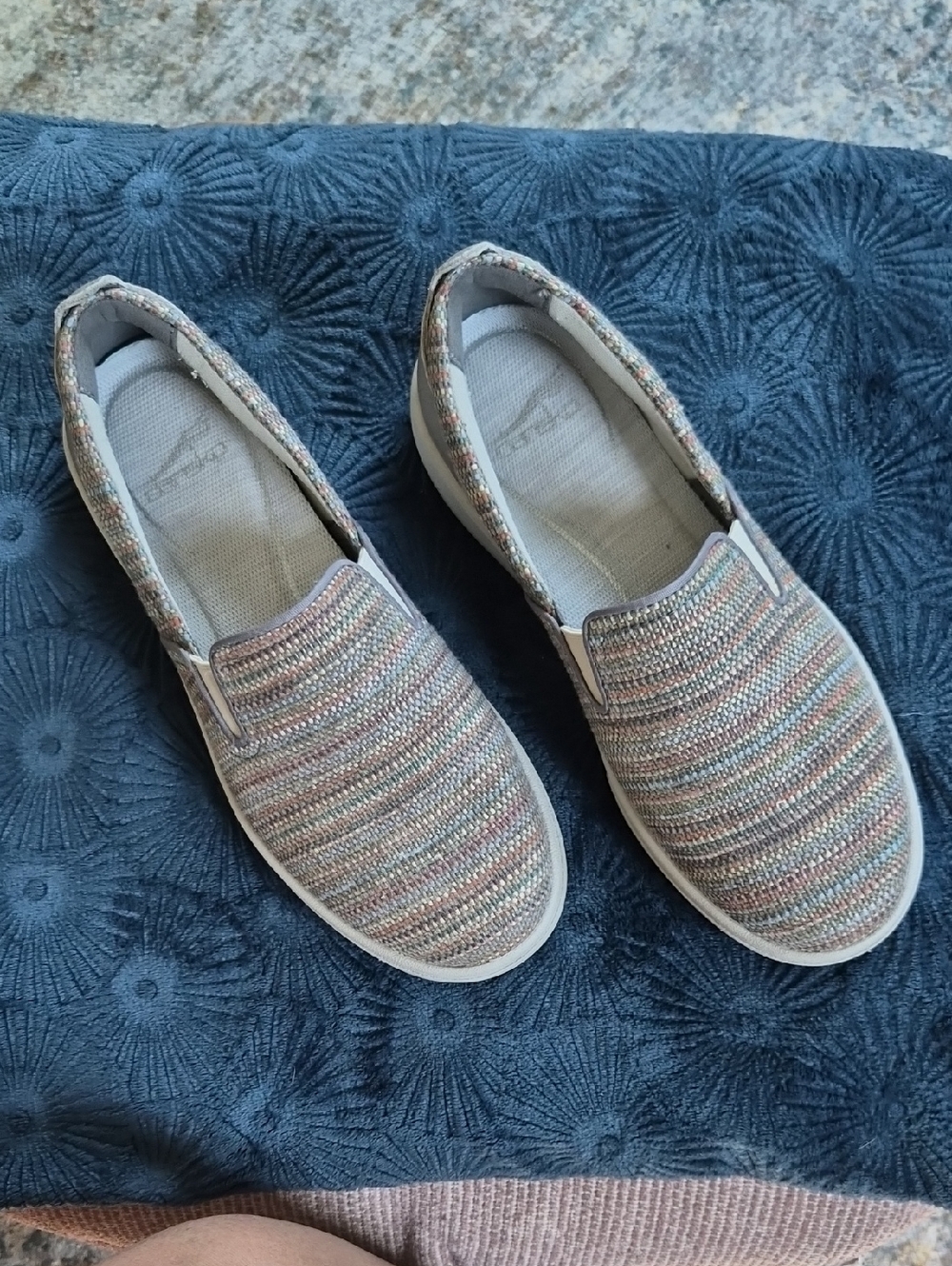 Dansko Gray Belle Slip-On Comfort Shoe Size 37